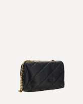 Borsa a Tracolla Love Mini Puff - NERO | Base Blu