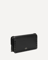 Rockstud Shoulder Bag - BLACK | Base Blu