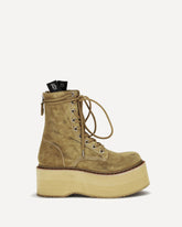 Double Stack Boots - KHAKI  | Base Blu