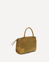 Borsa a Mano Amazona 180 media in suede - BEIGE | Base Blu