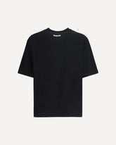 Cotton T-Shirt - BLACK | Base Blu