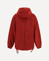 Zoe Anorak Jacket in polyamide - RED | Base Blu