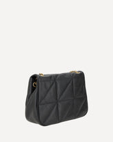 Jamie Medium Shoulder Bag - BLACK | Base Blu
