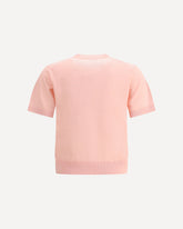 Baby Fox knit T-Shirt - PINK | Base Blu