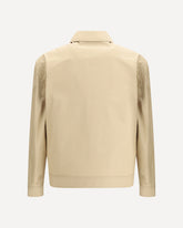 Giacca con chiusura a zip - BEIGE | Base Blu