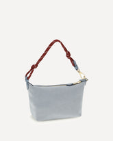 Cotton Shoulder Bag - LIGHT BLUE | Base Blu