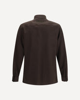 Camicia in Oasi lino - MARRONE | Base Blu