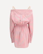 Short striped Dress - PINK | Base Blu