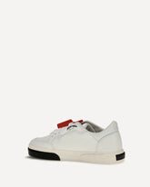Vulcanized Low Sneakers - WHITE | Base Blu