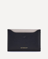 Portacarte in pelle - NERO | Base Blu