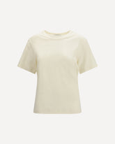 Cotton T-Shirt - CREAM | Base Blu