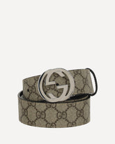 GG monogram Belt - BROWN | Base Blu