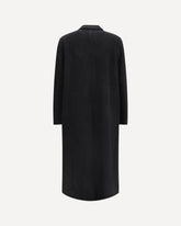 Long wool and cashmere Coat - BLACK | Base Blu