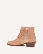 Stivaletti Susan in pelle scamosciata - ROSA | Base Blu