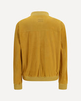 Valstarino suede Jacket - YELLOW | Base Blu