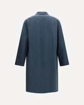 Cappotto lungo monopetto - VERDE | Base Blu