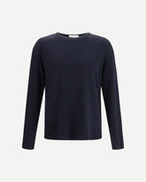 John long-sleeve T-shirt - BLUE | Base Blu