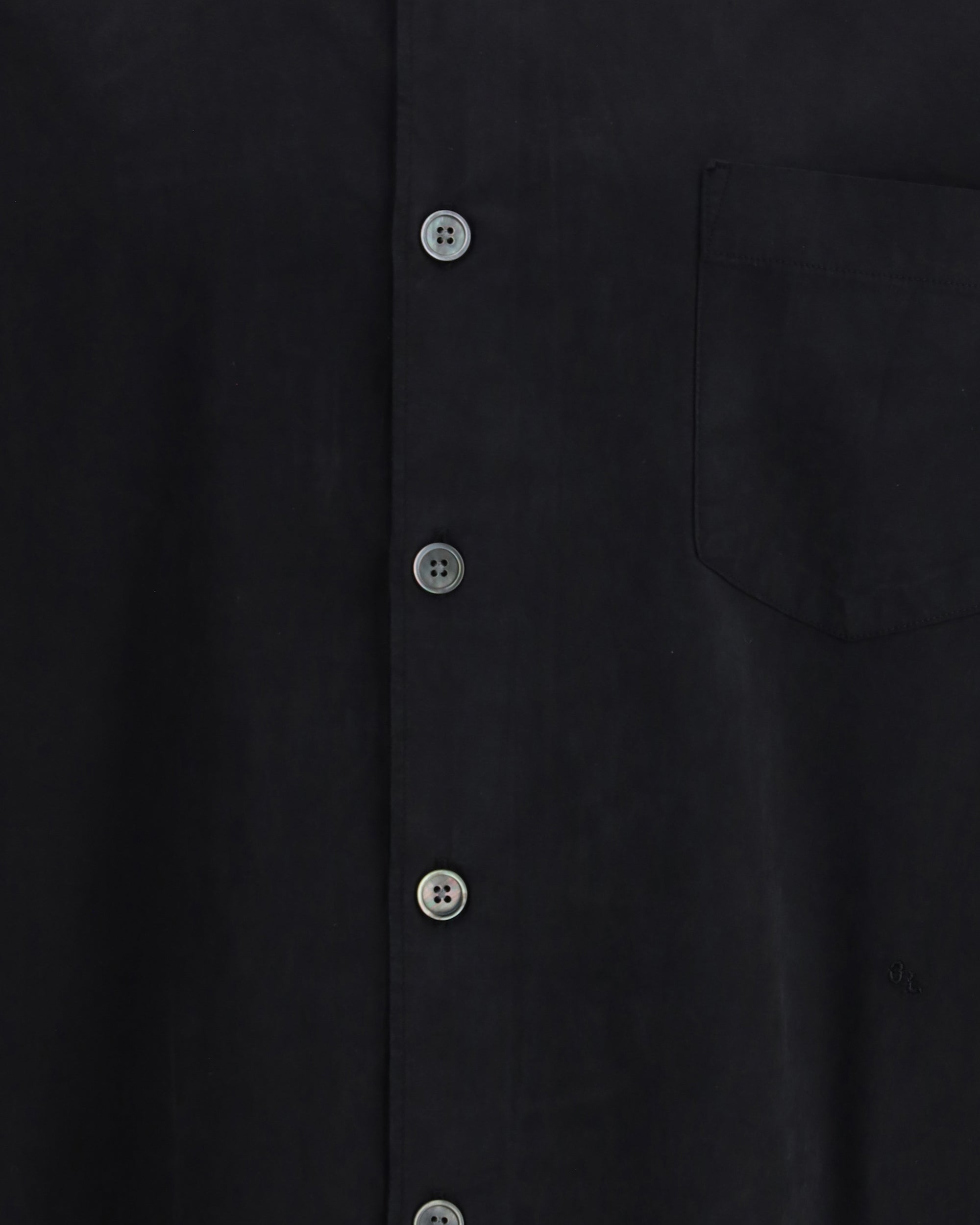 OUR LEGACY Beyond Black Shirt BLACK | Base Blu