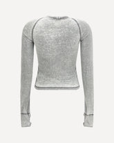 T Ecla Ls long-sleeved Top - GREY | Base Blu