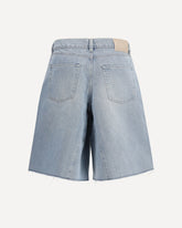 Shorts in denim - AZZURRO | Base Blu
