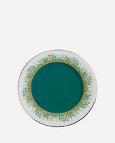 Sottopiatto in porcellana - VERDE | Base Blu