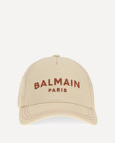 Cappello da Baseball con logo  - BEIGE | Base Blu