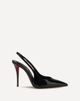 Miss Z slingback patent leather Pumps - BLACK | Base Blu