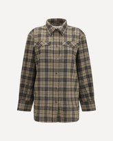 Check Western Shirt - MULTICOLOUR | Base Blu