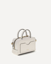 Borsa a Mano Boston La Medusa mini - BIANCO | Base Blu