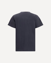 Crewneck T-shirt - BLACK | Base Blu