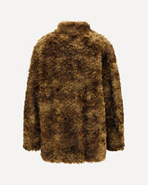 Jya double-breasted Coat - BROWN | Base Blu