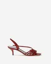 Nodine kidskin Sandals - RED | Base Blu