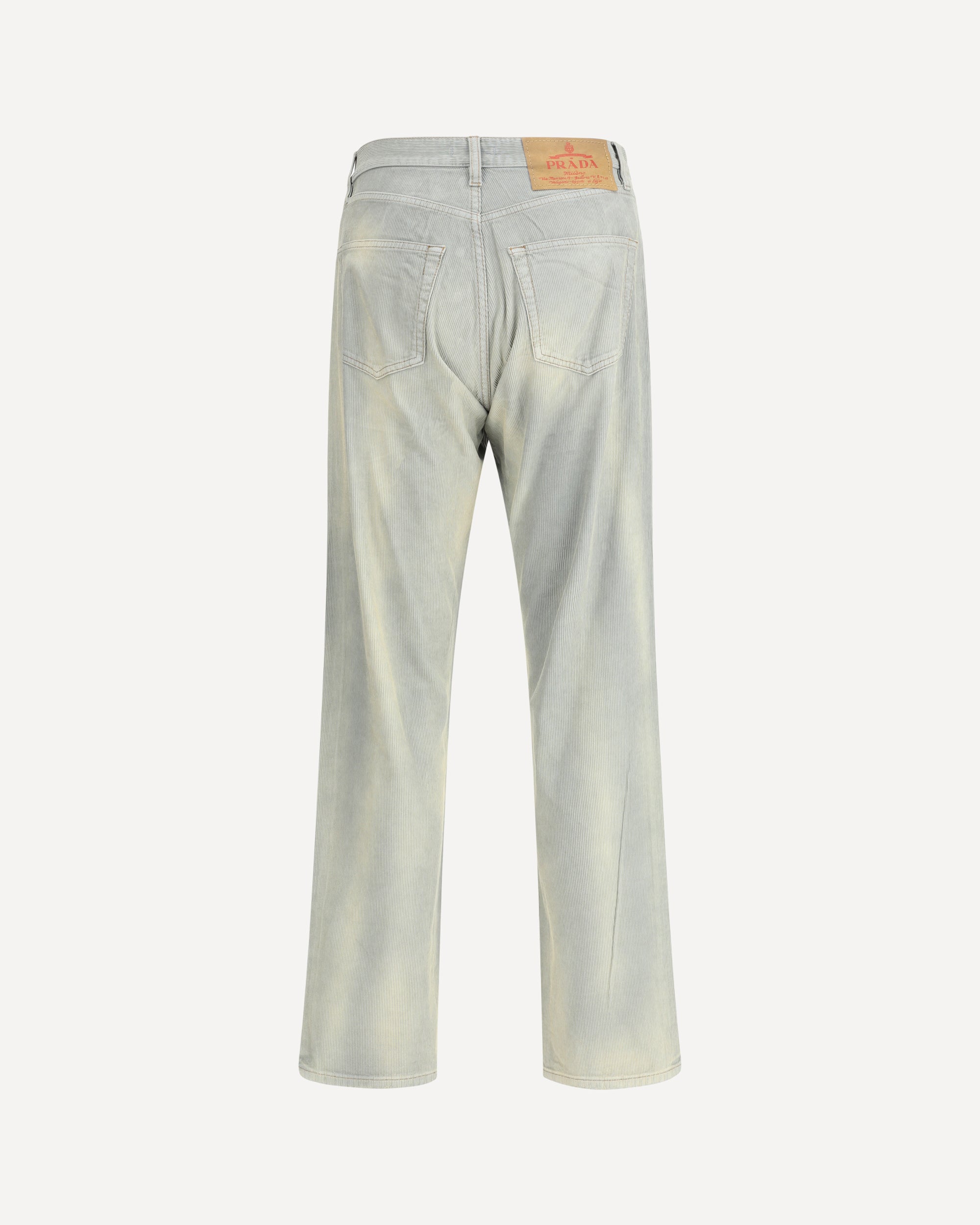 PRADA Velvet Pants LIGHT BLUE | Base Blu