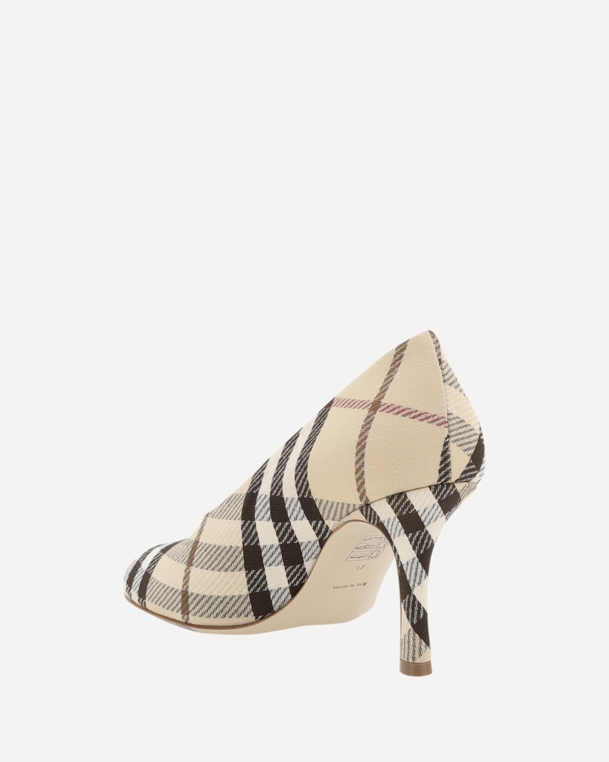 BURBERRY Archivio Check Baby Pumps MULTICOLOUR | Base Blu