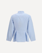 Lavanda cotton Shirt - LIGHT BLUE | Base Blu