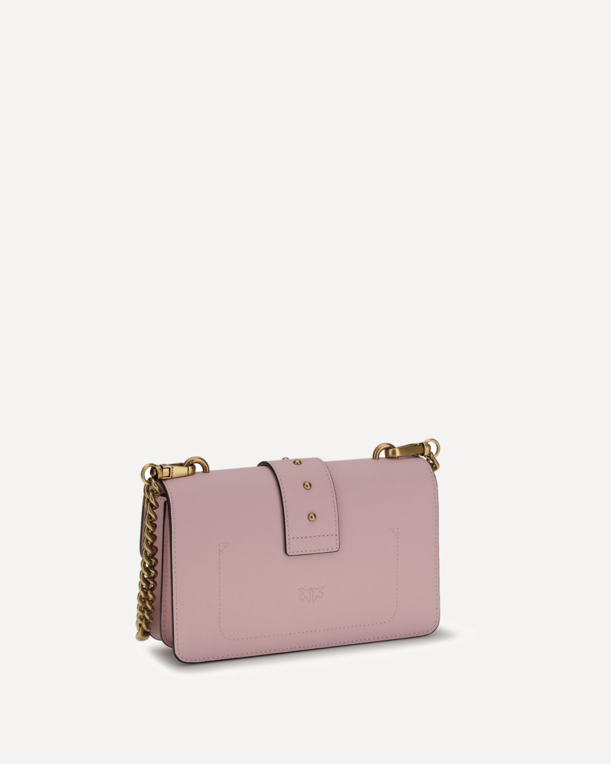PINKO Love One small Shoulder Bag PINK | Base Blu