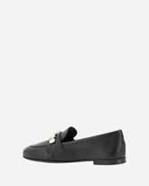 Loafers with sparkling embellishments - BLACK | Base Blu