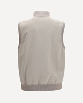 Sleeveless Vest Jacket - GREY | Base Blu