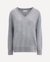 V neck Sweater - GREY | Base Blu