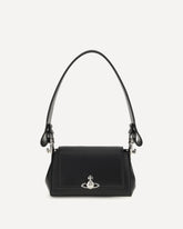 Hazel small Shoulder Bag - BLACK | Base Blu