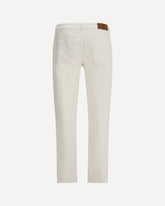 Jenas in cotone slim - BIANCO | Base Blu