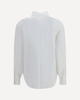 Blouse with Monili decoration - WHITE | Base Blu