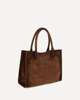 Le City Mini Tote Handbag - BROWN | Base Blu
