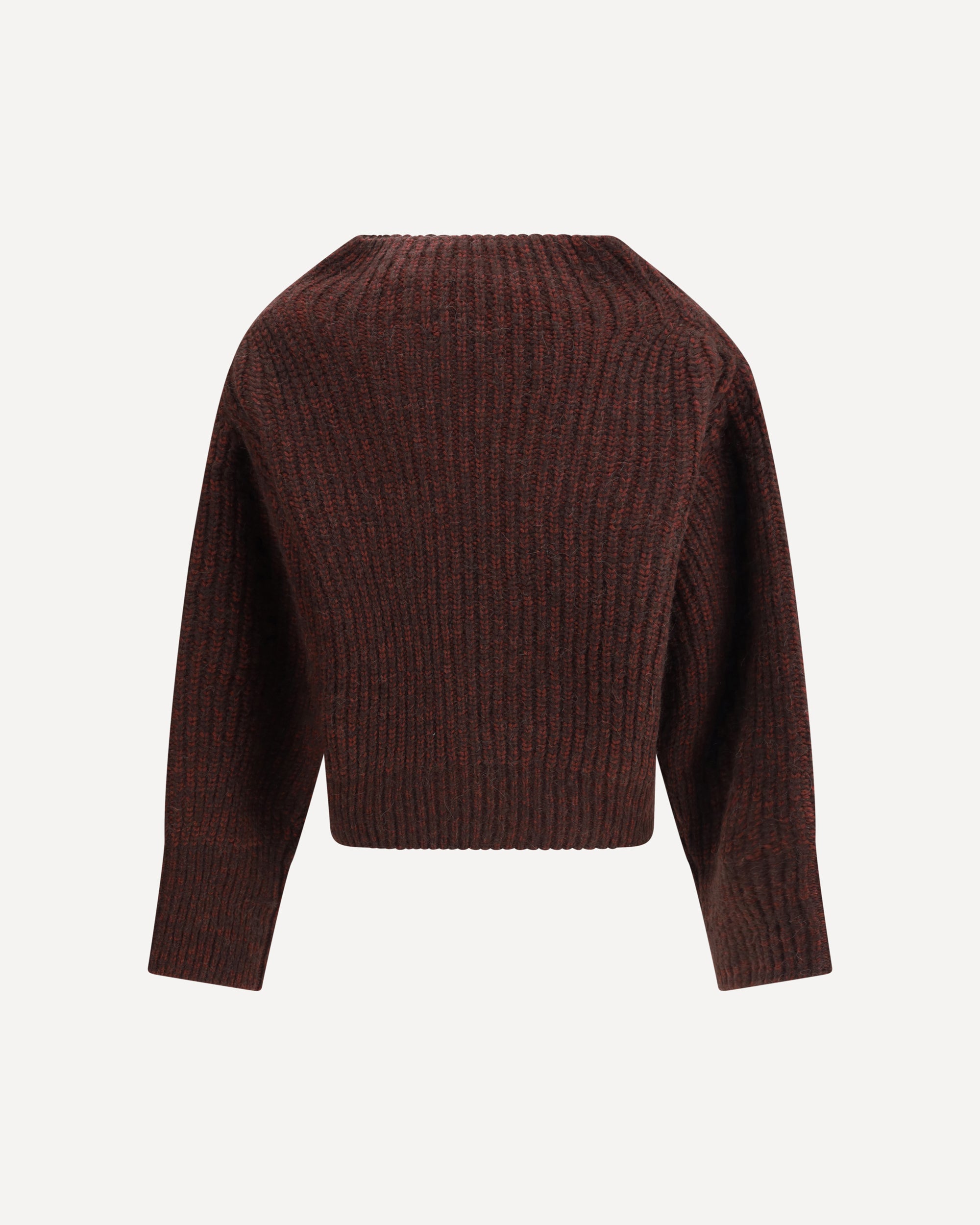 DRIES VAN NOTEN Oversized Sweater in Wool and Alpaca