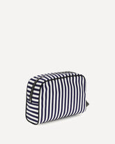 Striped poplin Handbag - MULTICOLOUR | Base Blu