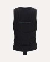 Multi Layered Tank Top - BLACK | Base Blu