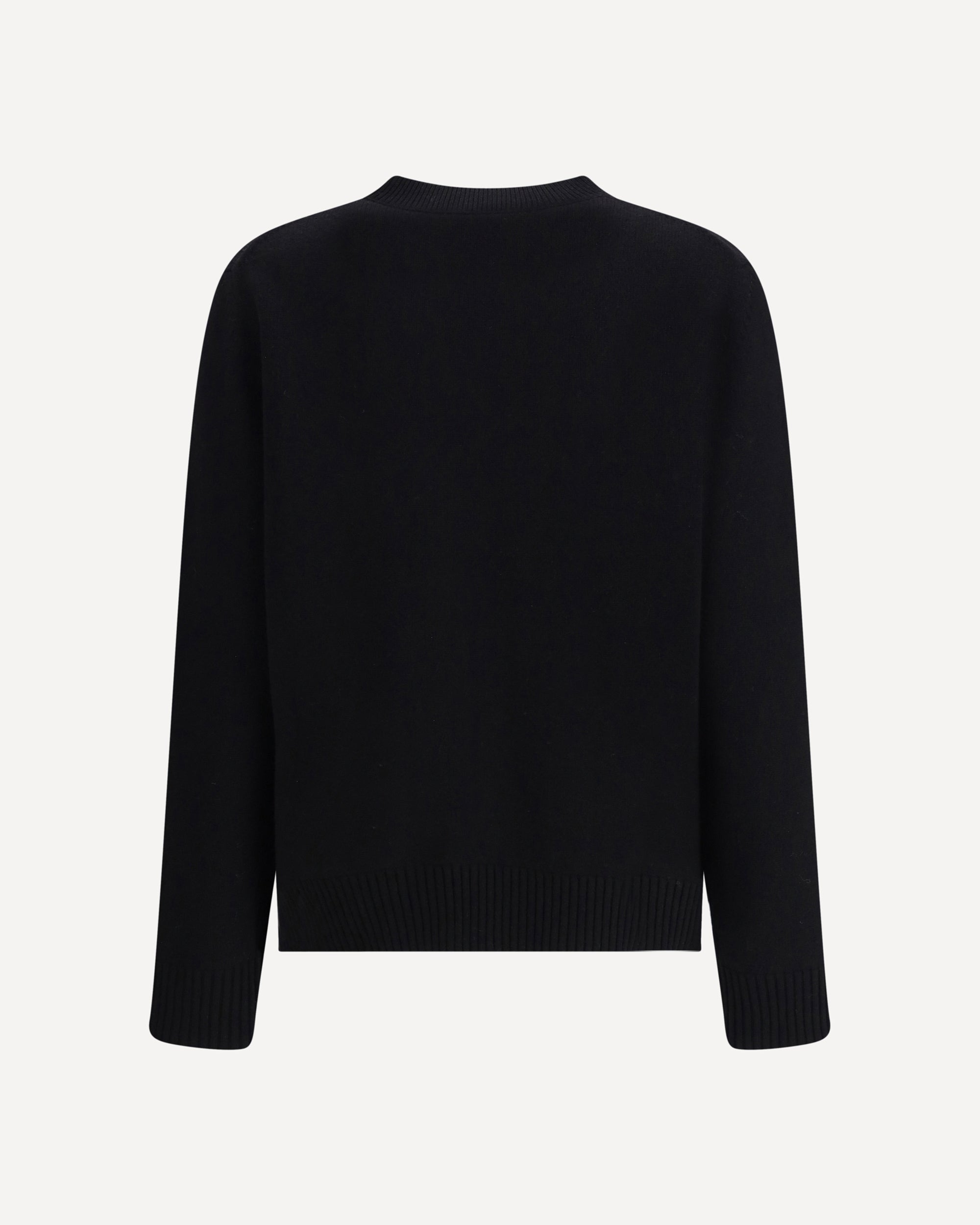 GIVENCHY Crew neck wool Sweater BLACK | Base Blu