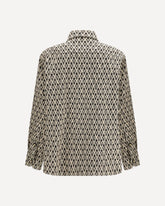 Giacca in misto cotone jacquard Toute La V - MULTICOLORE | Base Blu