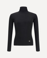 Wool Turtleneck - BLACK | Base Blu