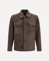 Leather Jacket - BROWN | Base Blu